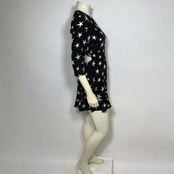 Realisation Par Black and White Star Mini Dress - Picture 5 of 8